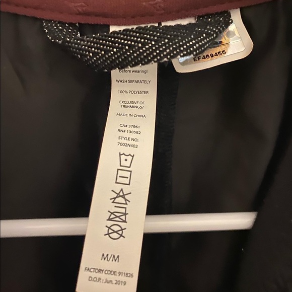 Long black spring jacket - Picture 5 of 7